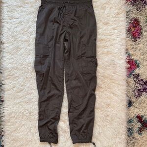 Love❤️Streak Windbreaker Cargo Jogger Pants, Size S